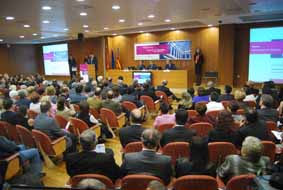 Acte de lliurament dels premis, en una anterior edició.